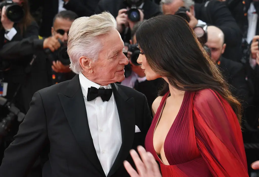 There's a 25-year age gap between Catherine Zeta-Jones and Michael Douglas (Dave Benett / Contributor / Getty Images)