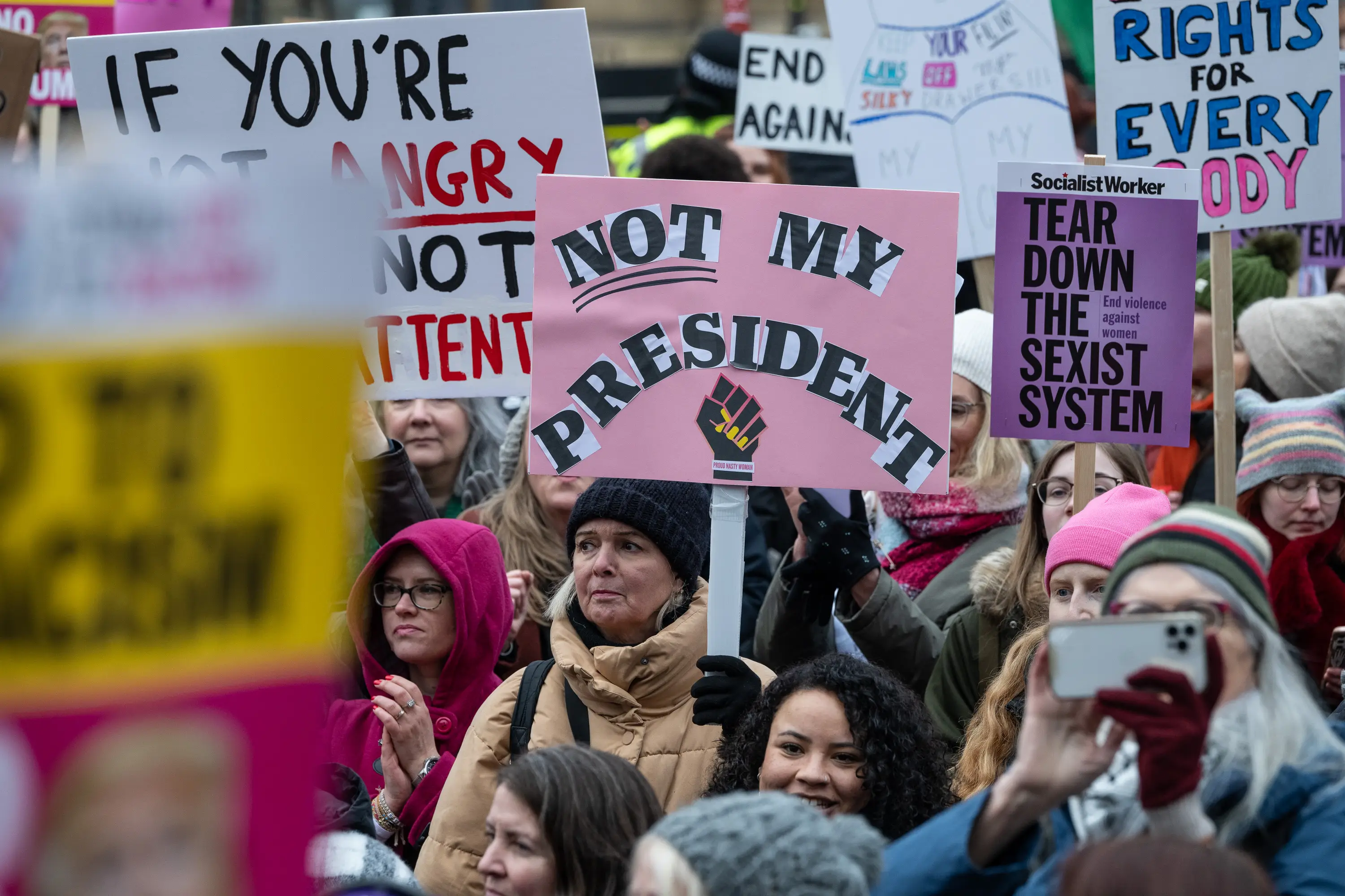 Trump has vowed that 'only two genders' will be recognised (Guy Smallman/Getty Images)