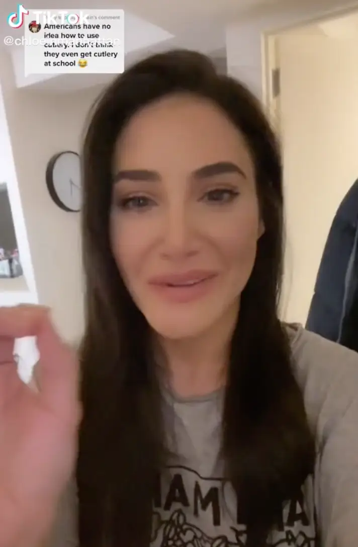 Chloe was completely baffled by her husband's bedtime technique (