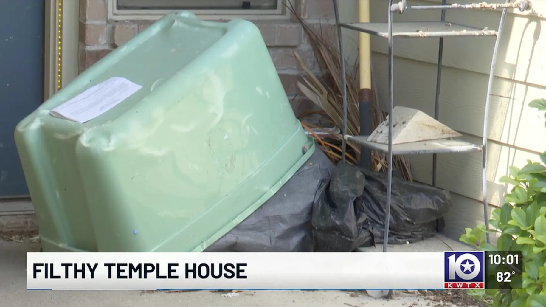 Police attended the property after neighbours reported a foul smell (KWTX)