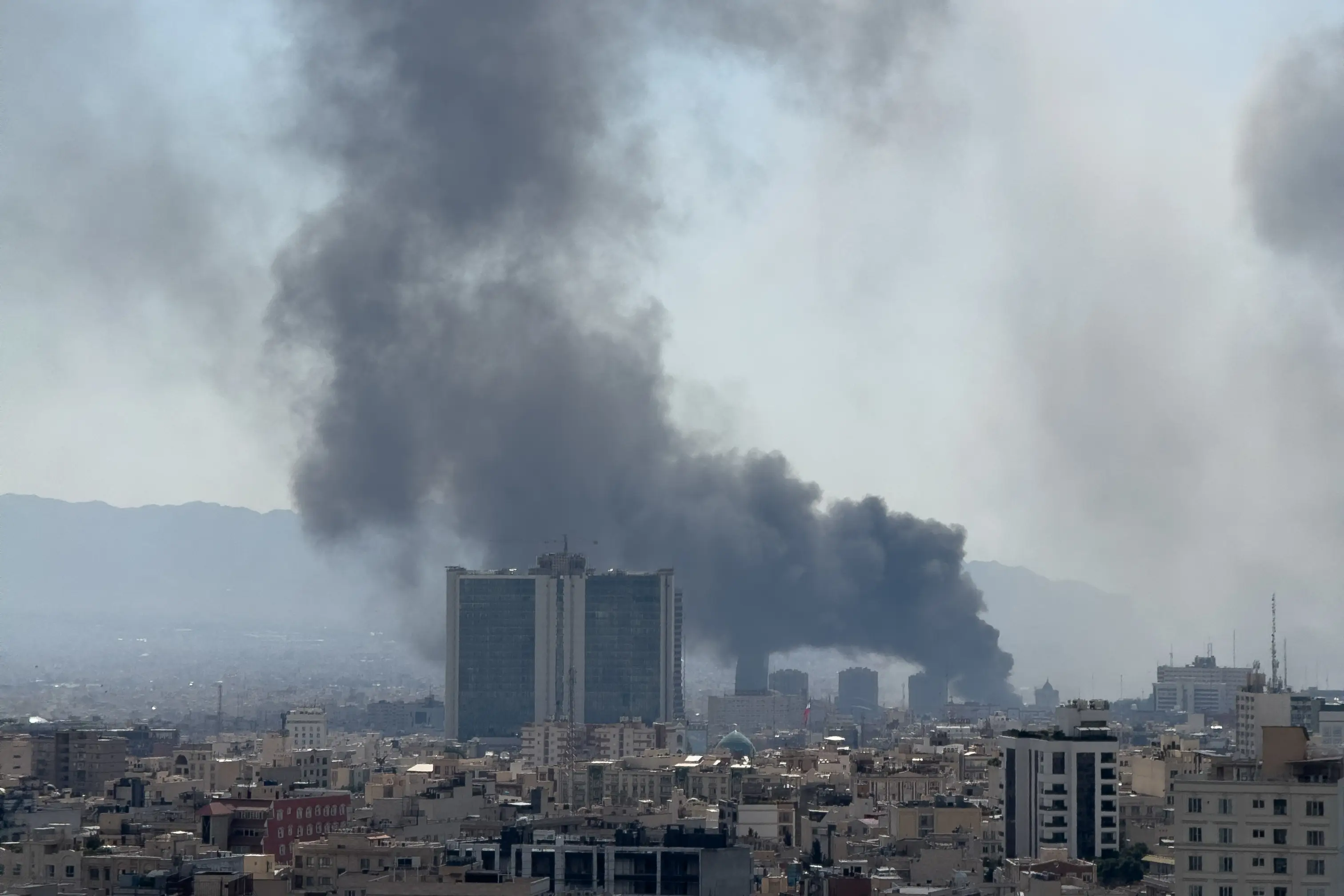 Trump fired initial missiles at Iran on Saturday (Mahsa / Middle East Images / AFP via Getty Images)