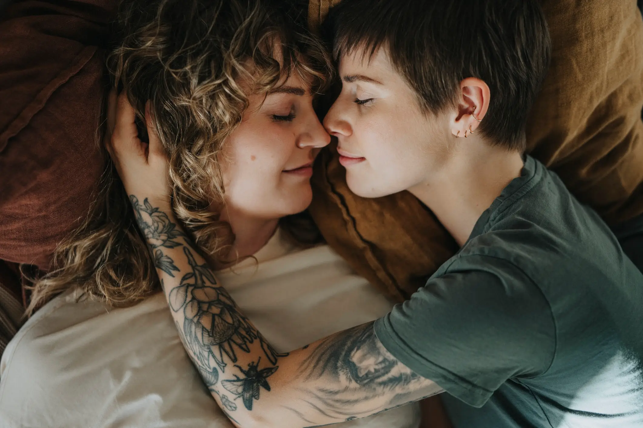 The expert recommends discussing mismatched desire when neither person is making an immediate request (Getty Stock Images)