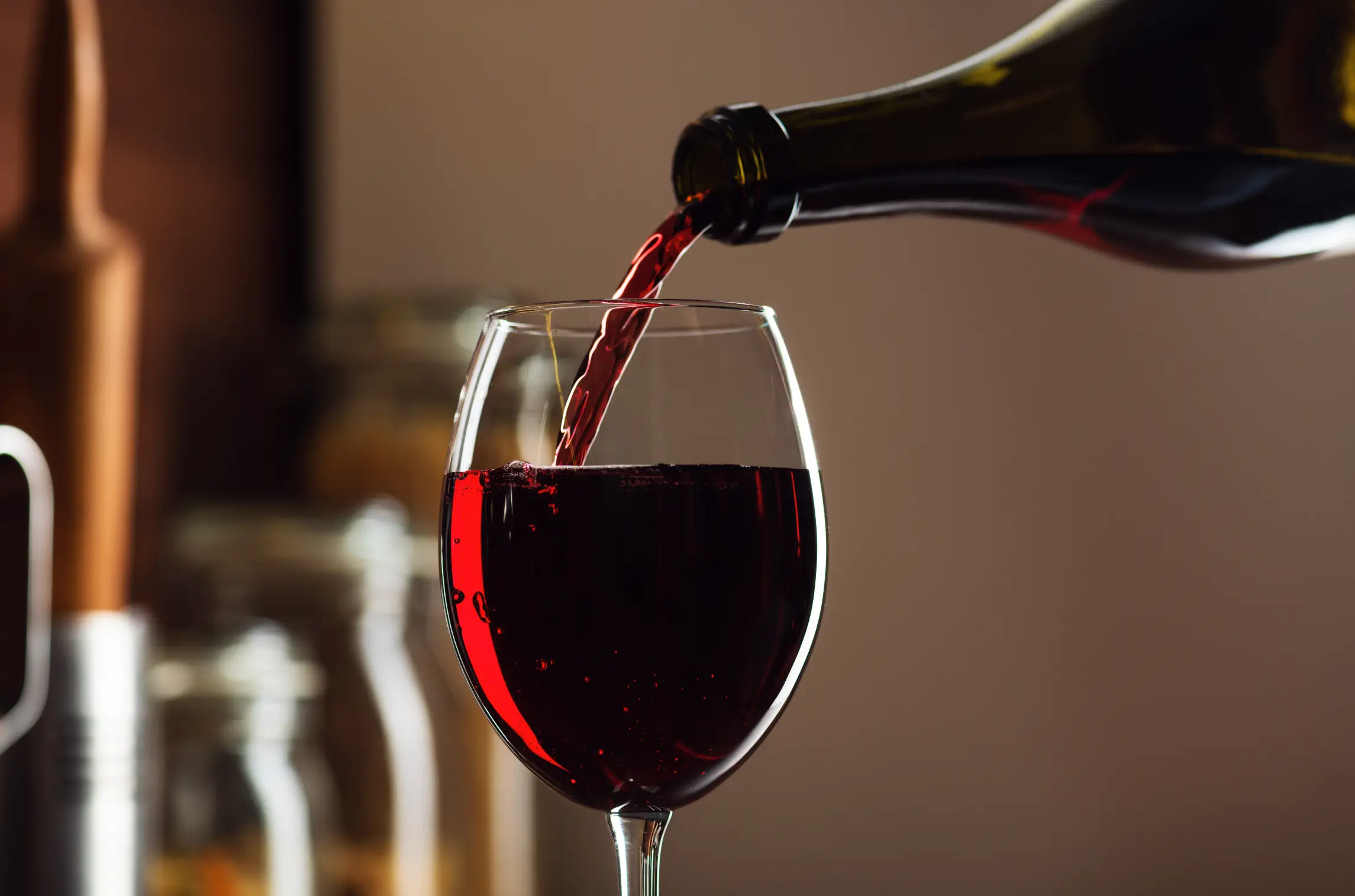 Reaching for the wine might not be the best idea (Getty Stock Images)