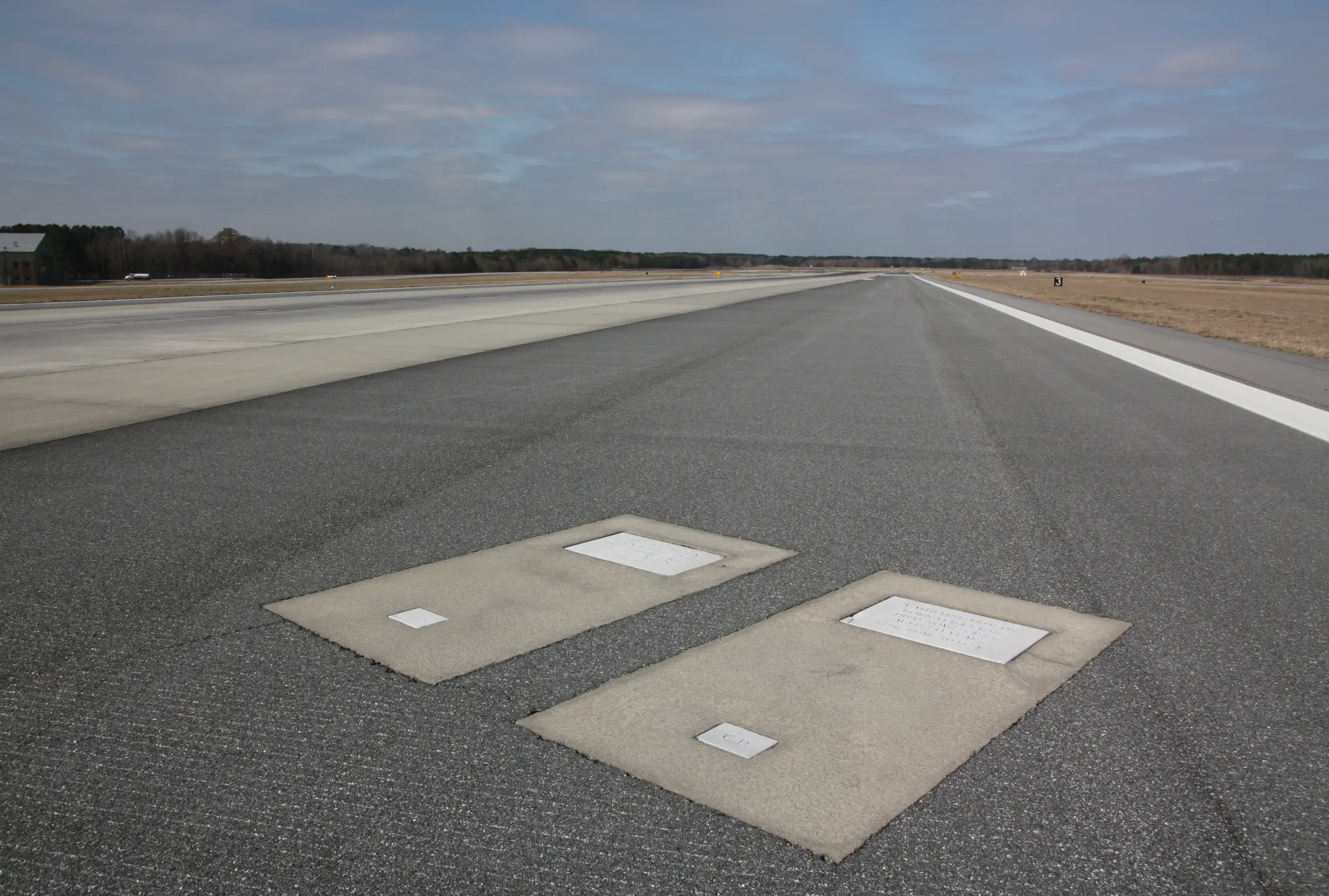 The resting places of Catherine and Richard Dotson remain at Savannah/Hilton Head Airport (Savannah/Hilton Head International Airport)