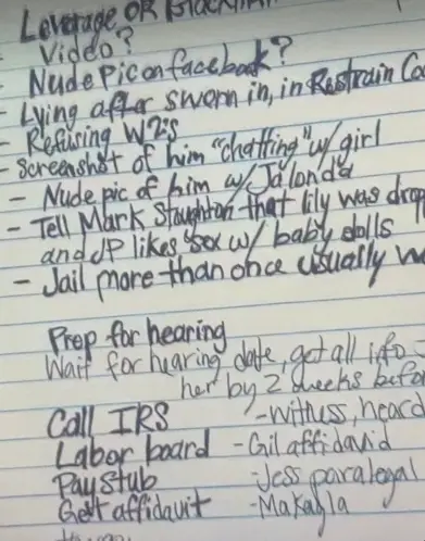 Mica Miller's journals were included in the documentary (Netflix)