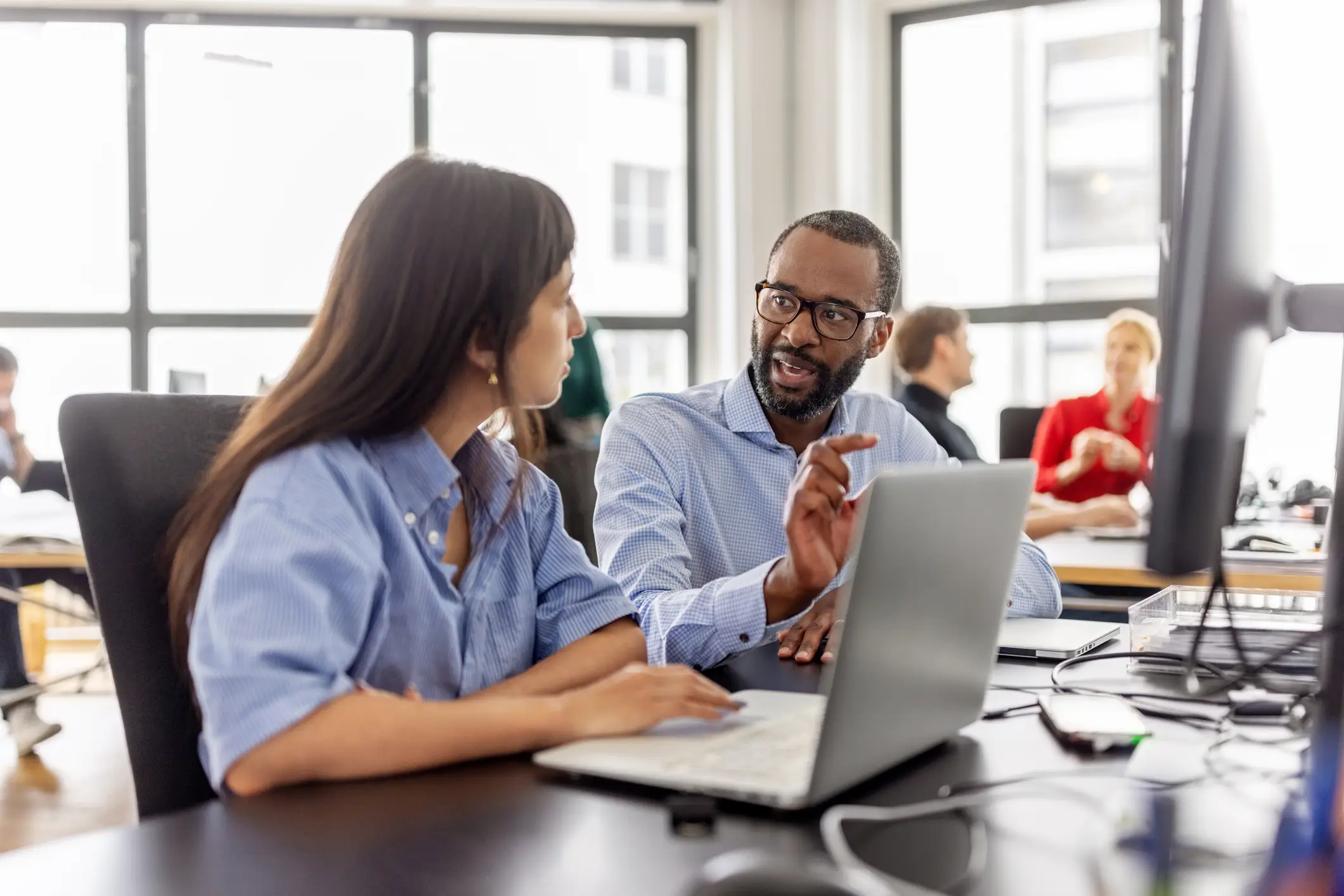 Experts have explained how working with your partner comes with both challenges and benefits (Dave Benett/Getty Images)