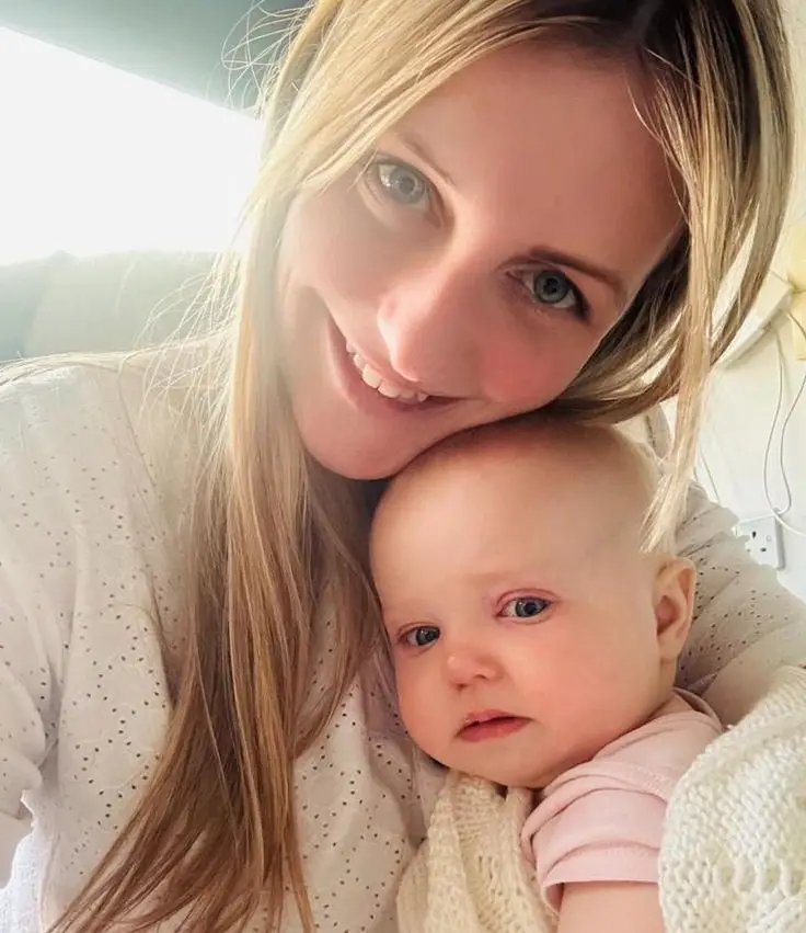 Baby Melody started struggling with her breathing (SWNS)