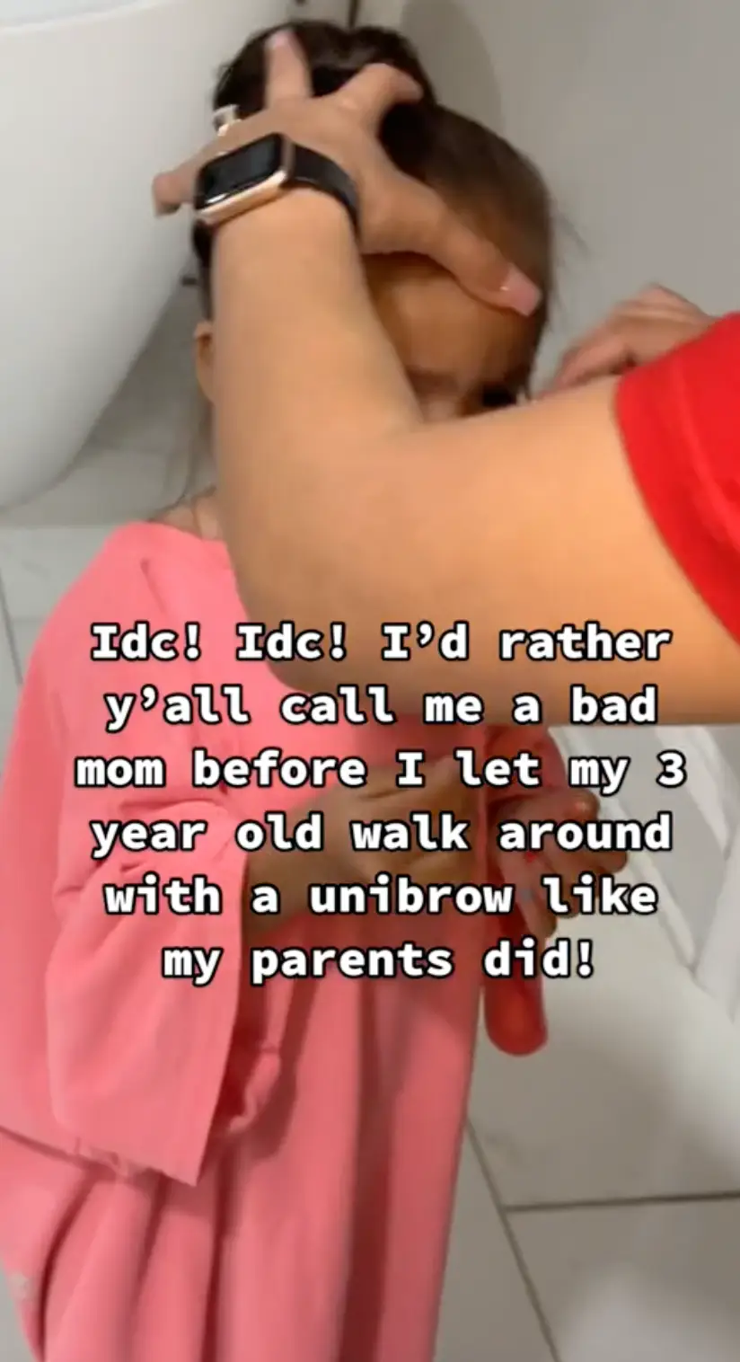 Leah has defended her action.