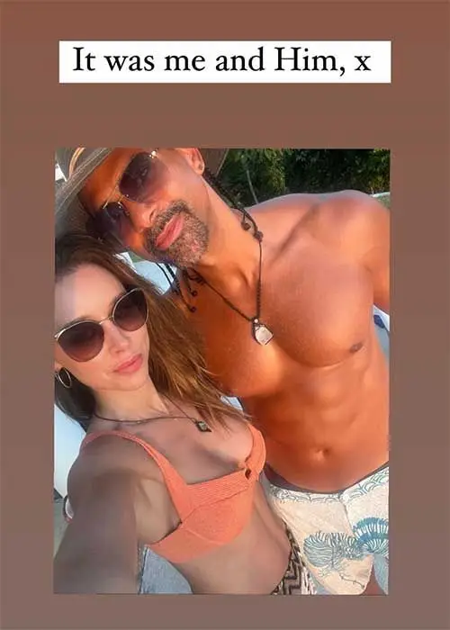 Una Healy went on holiday with David Haye and Sian Osbourne.