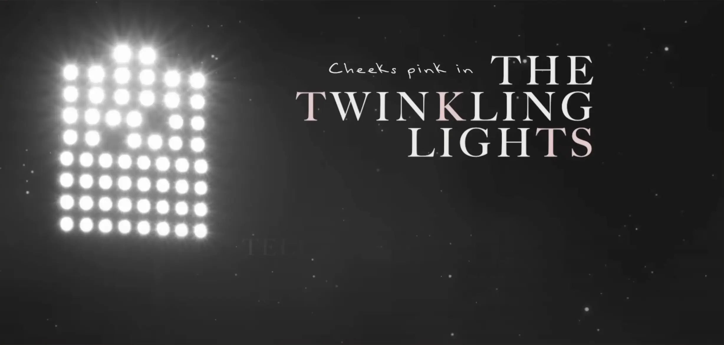 The initials of TK and TS are highlighted in the 'So High School' lyric video. (YouTube/Taylor Swift)