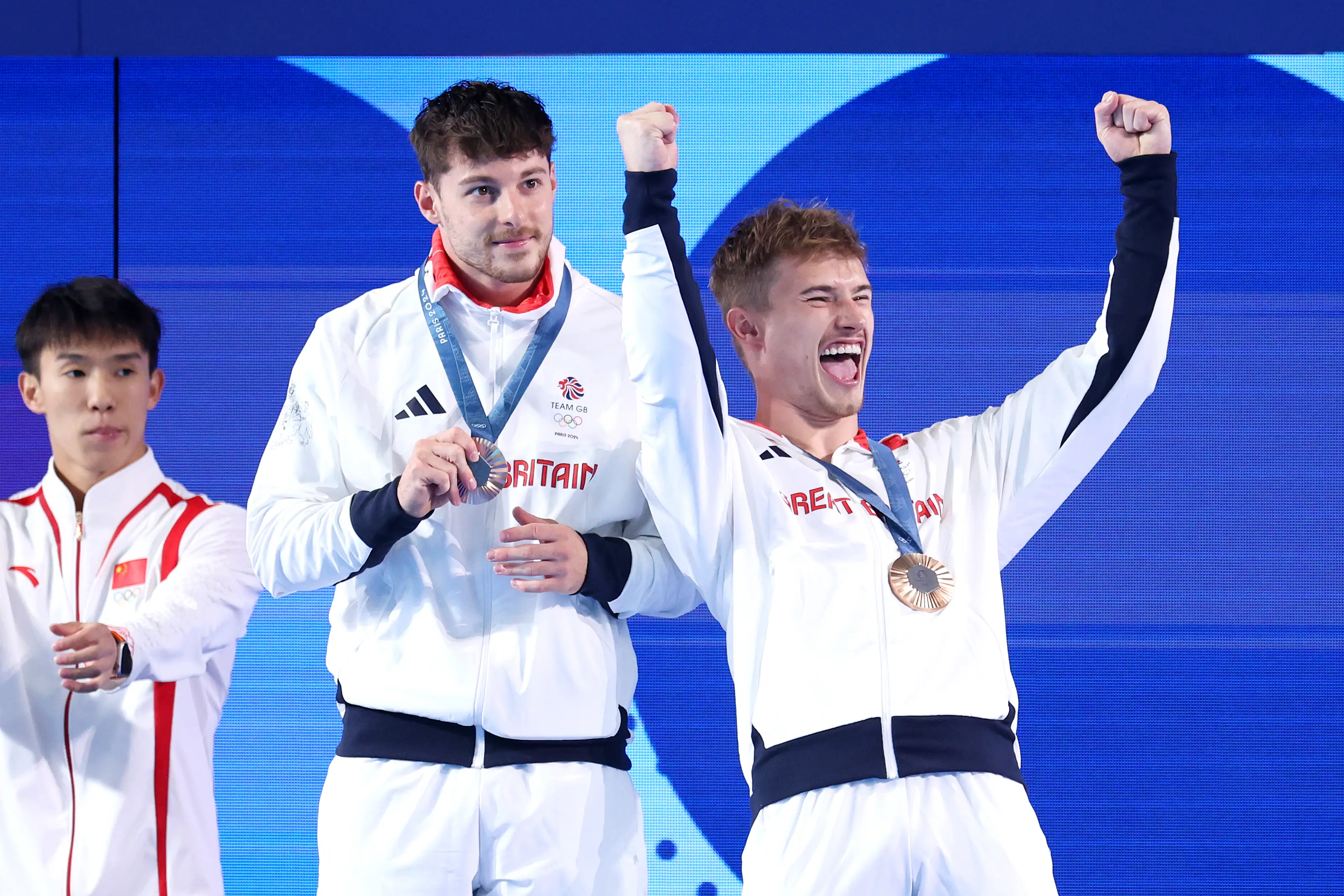 The diver admitted he's happy to 'cash in' on OnlyFans success rates. (Quinn Rooney/Getty Images)