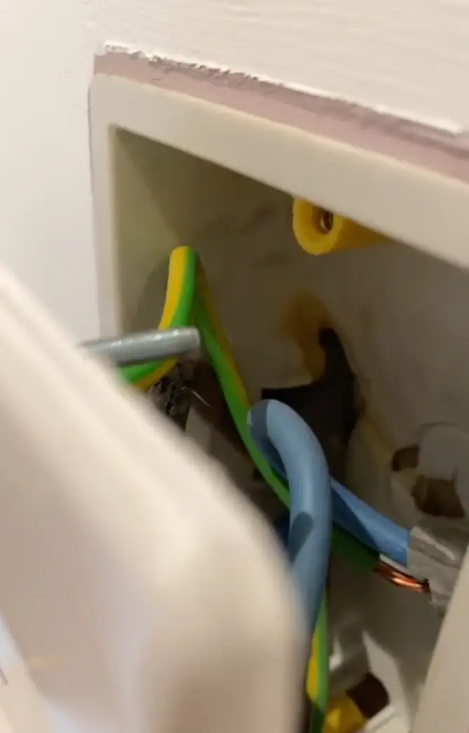 Claudia revealed the ‘terrifying’ behind the smell.