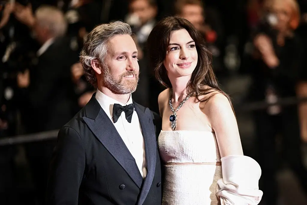 Anne Hathaway and her husband Adam Shulman have two sons (LOIC VENANCE / AFP via Getty Images)