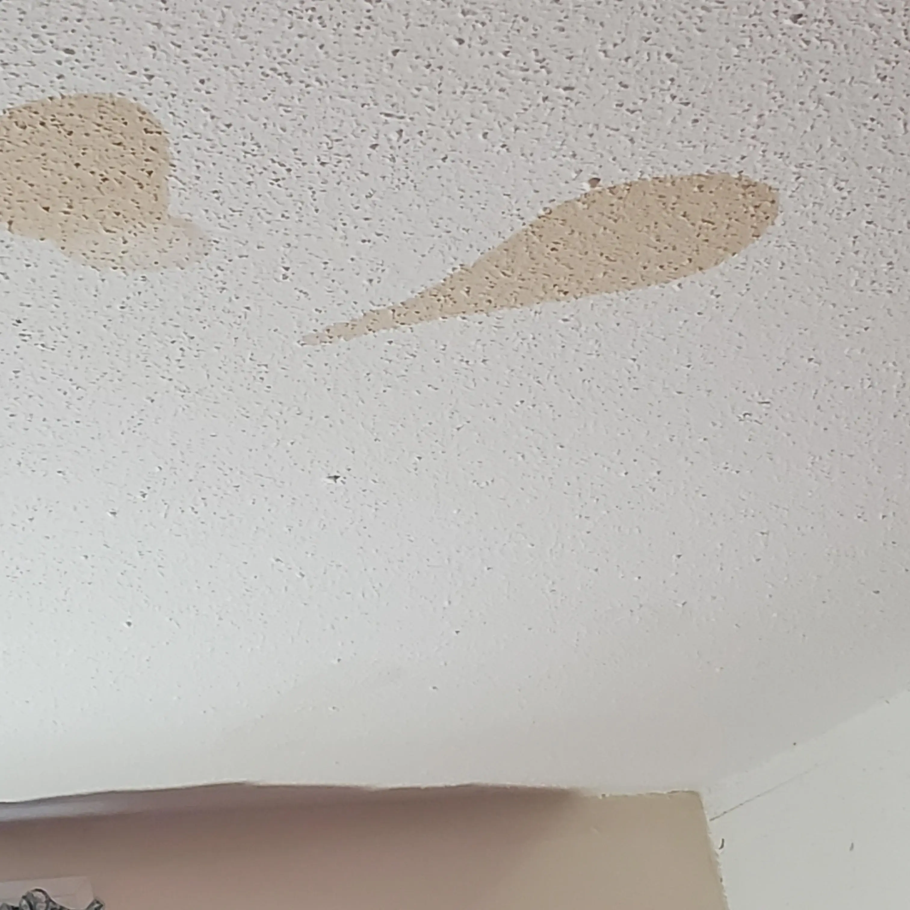 People reckoned they knew the cause of the mystery brown ceiling stains.