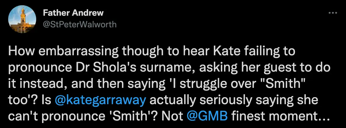 The moment left viewers feeling embarrassed (