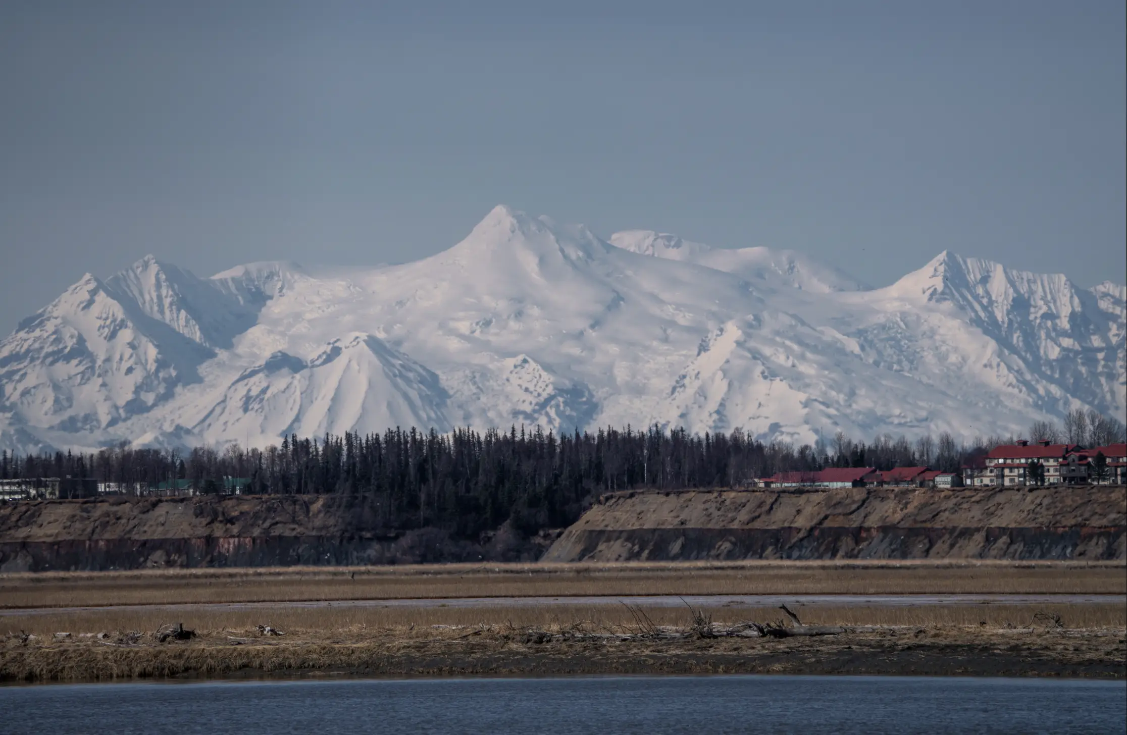 Mount Spurr sits just 81 miles away from Alaska's largest town (Hasan Akbas/Anadolu via Getty Images)