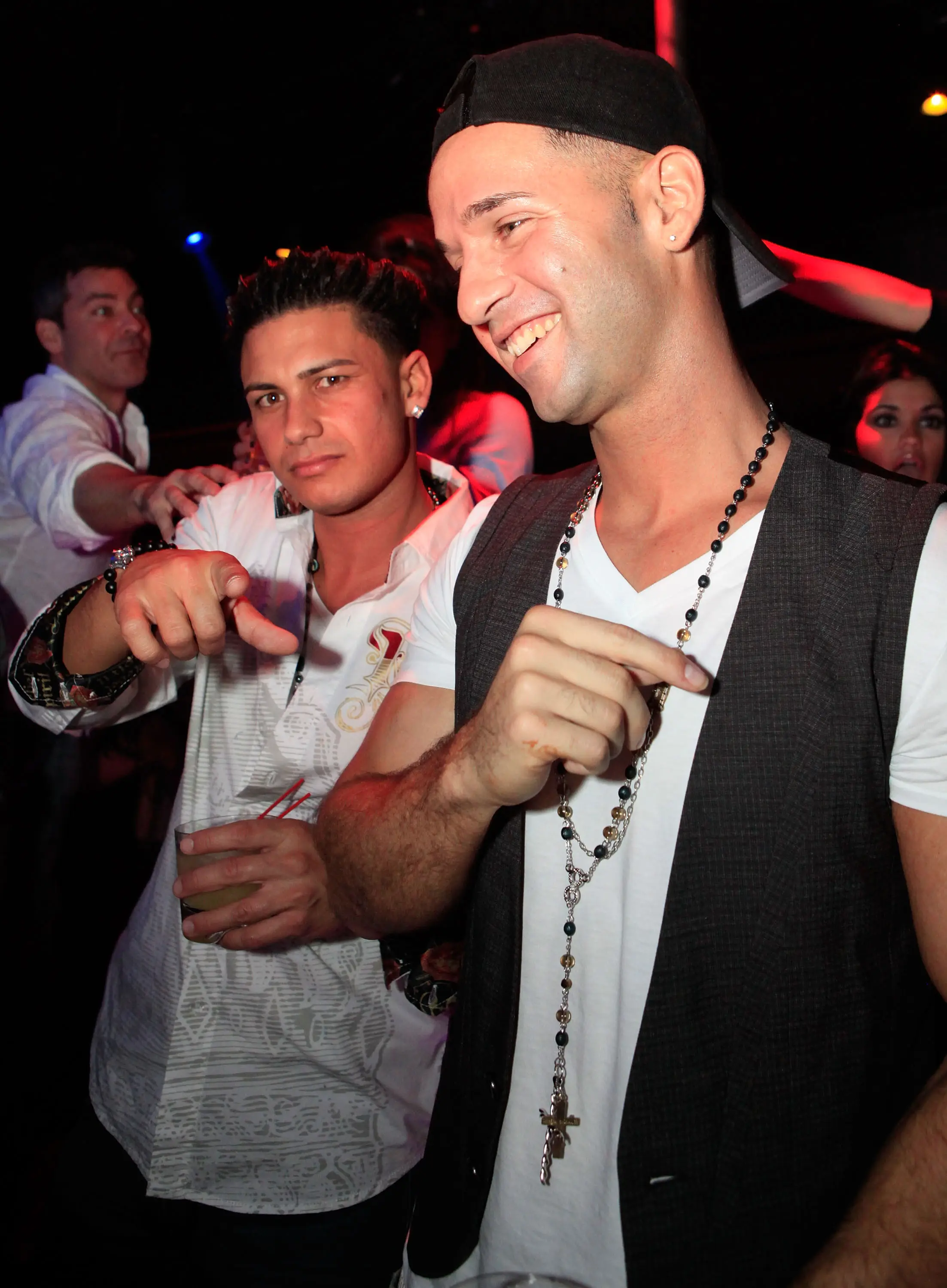 The cast of Jersey Shore were also notorious for discussing the intimate body parts of their sexual partners (Jacob Andrzejczak/WireImage)