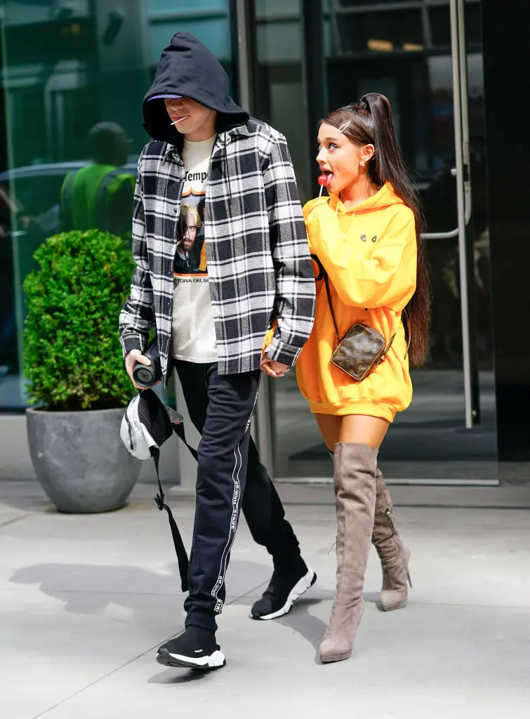 Ariana Grande and Pete Davidson were engaged in 2018 (Gotham/GC Images)
