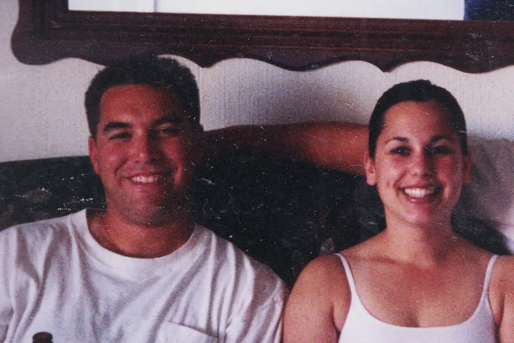 Scott and Laci Peterson. (Netflix)