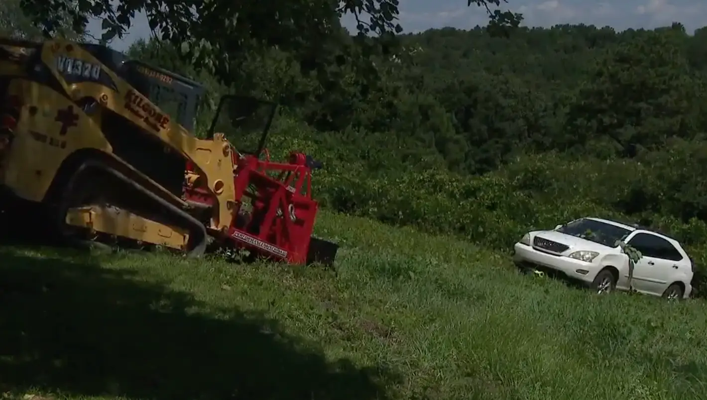 The vehicle was located not far from where the baby was last seen.