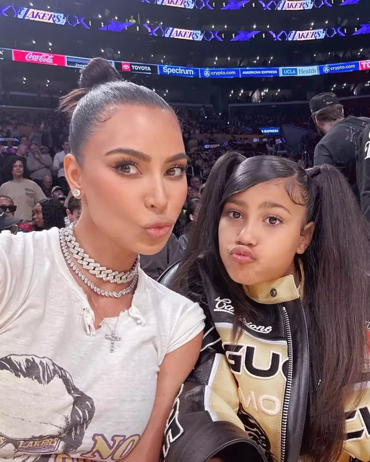 Kardashian defended her daughter's costume in a new interview (Instagram/@kimkardashian)