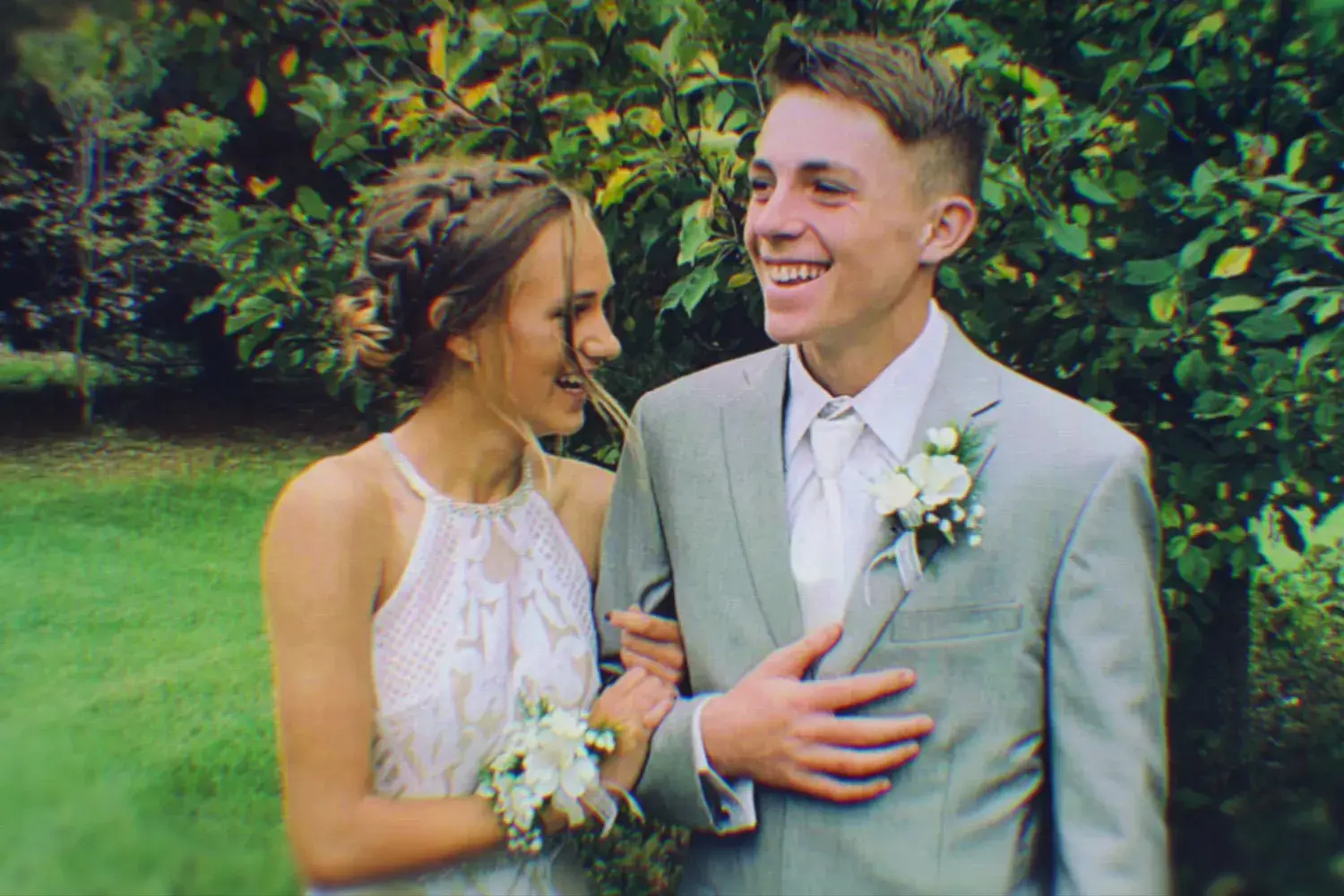 Lauryn and her then-boyfriend, Owen, were just 13 when the online abuse began (Netflix)