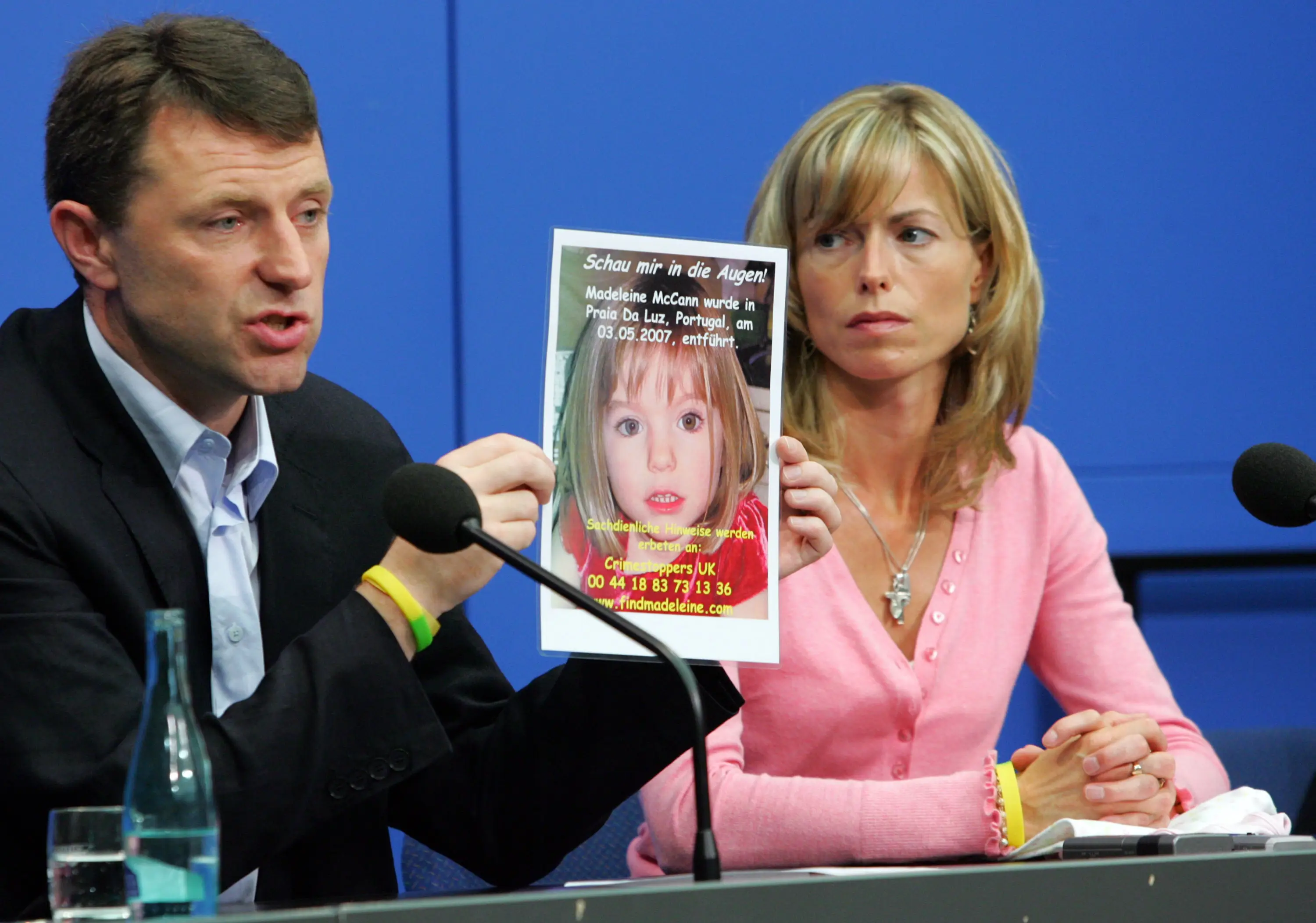 Kate and Gerry deny any involvement in their daughter's disappearance (Miguel Villagran/Getty Images)