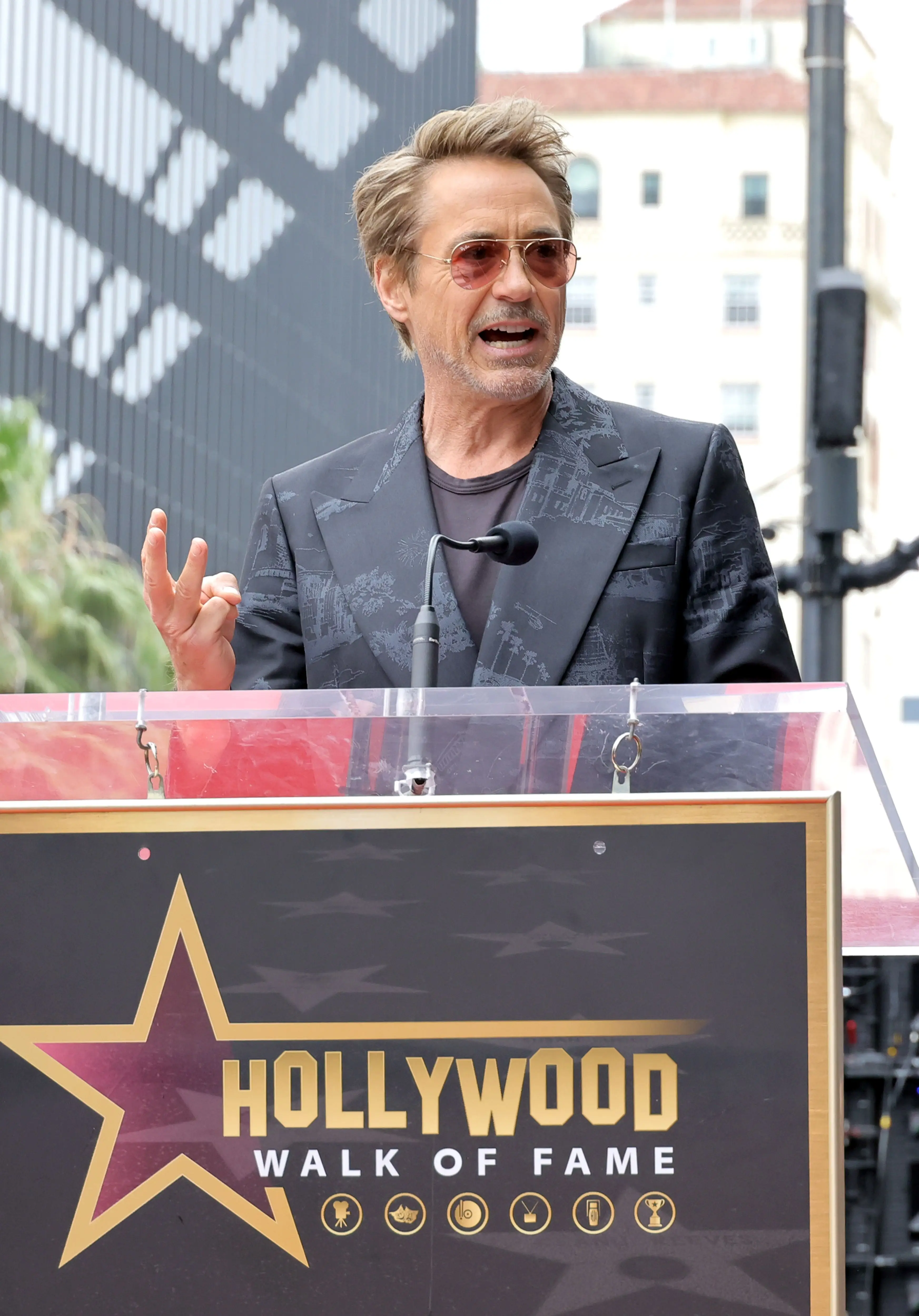 Robert Downey Jr. is just one of the celebs who loves a rose-tinted lens (Kevin Winter/Getty Images)