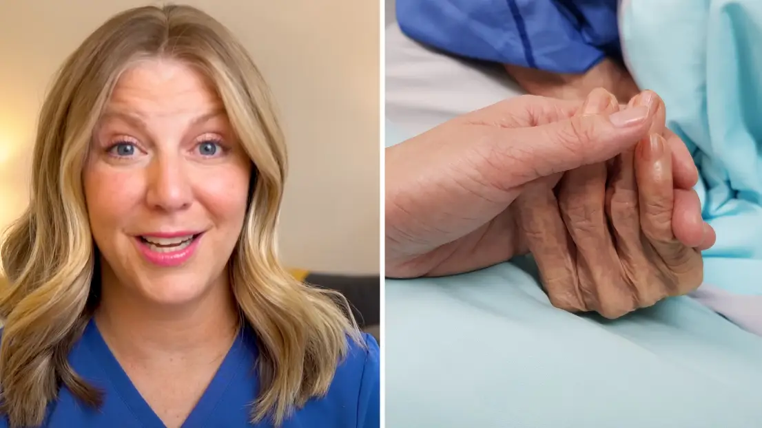 YouTube/@hospicenursejulie/Getty stock image