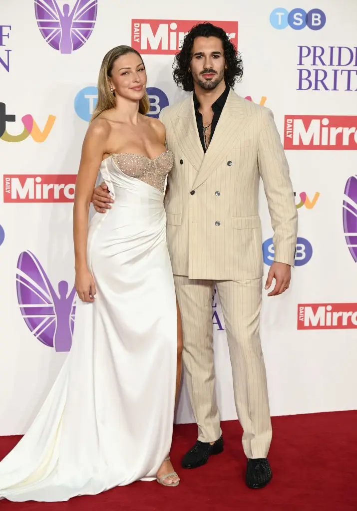 The former Love Islander, 27, was partnered up with Graziano Di Prima, 30, on the show. (Karwai Tang / Contributor / Getty Images)