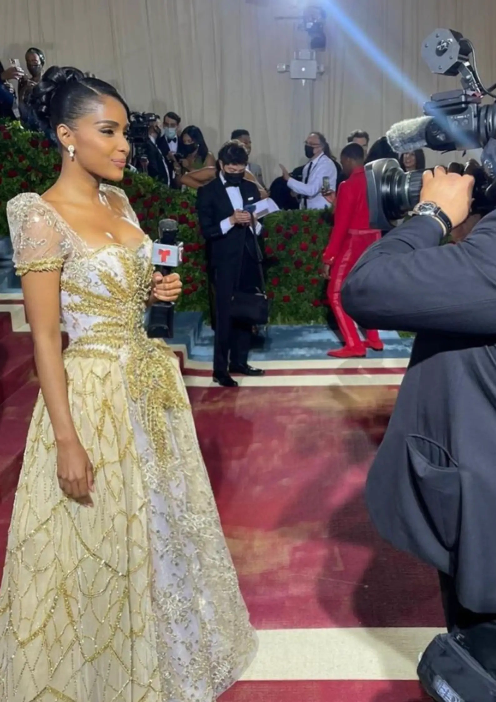 The reporter has been named as Genesis Suero. (