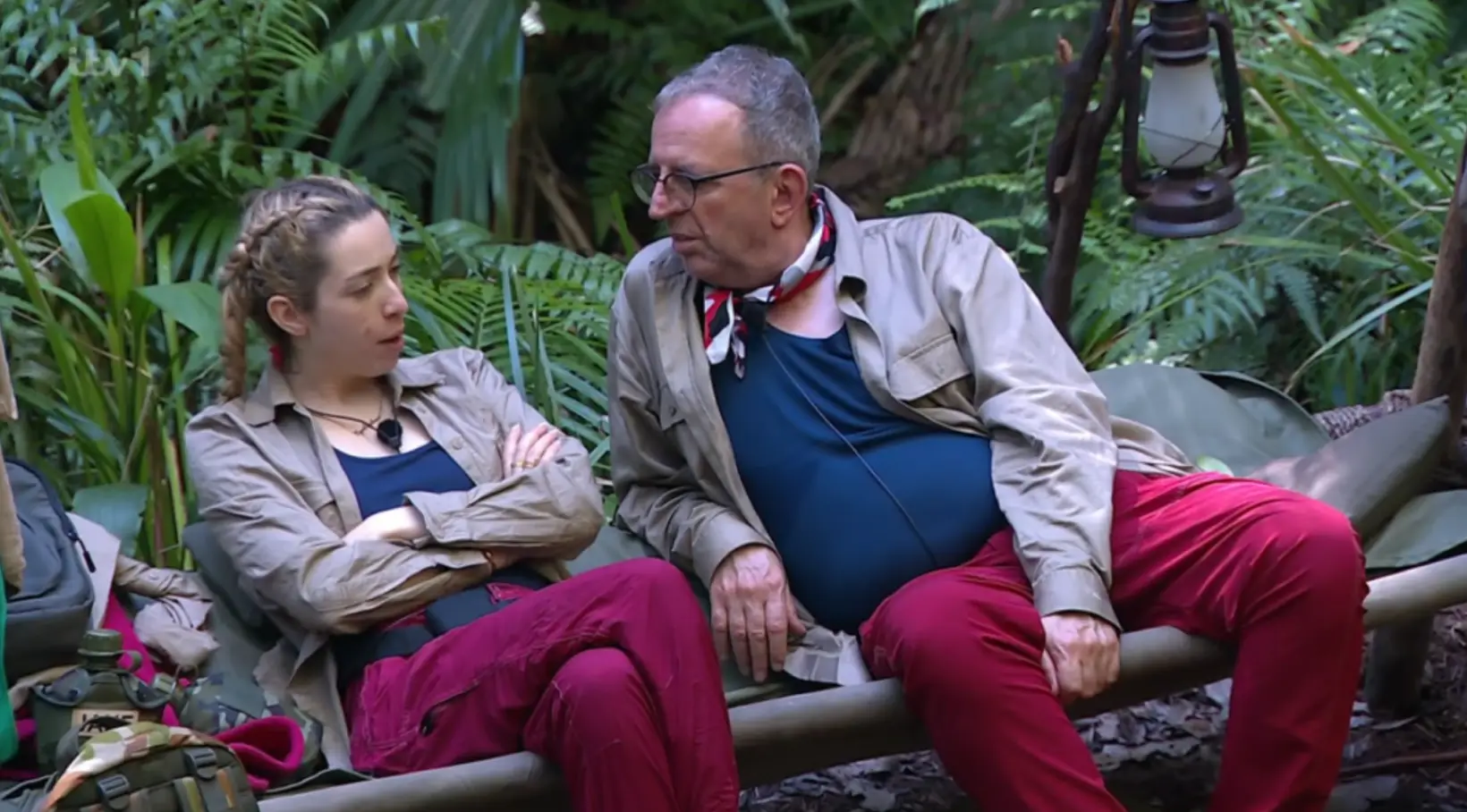 The pair discussed their sex lives (ITV)