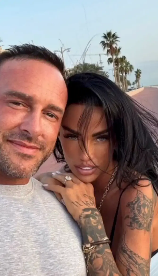 Price and Andrews tied the knot in January of this year (Instagram/@katieprice)