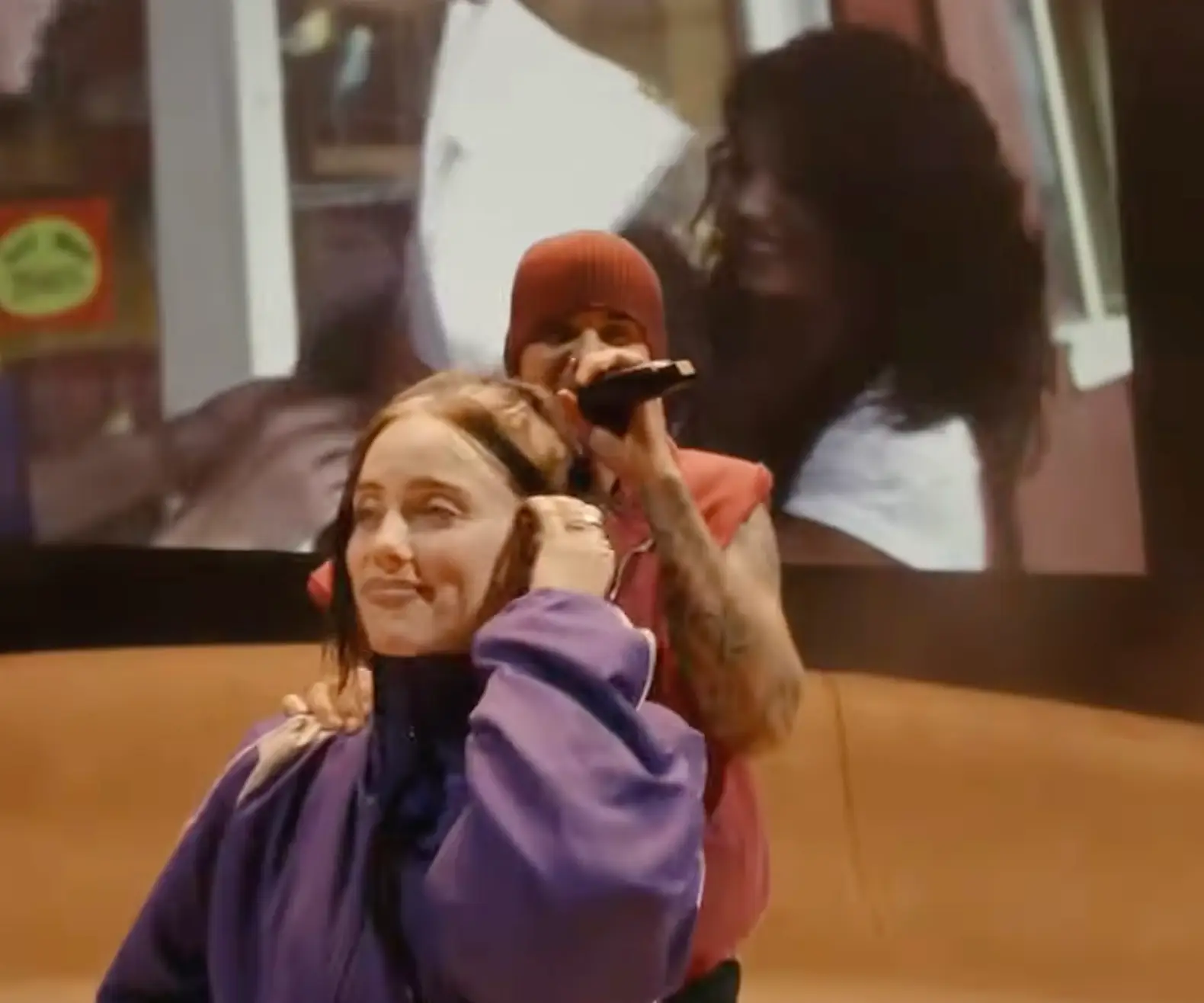 Billie Eilish got to be Justin Bieber's 'One Less Lonely Girl' at Coachella (Youtube/@Coachella)