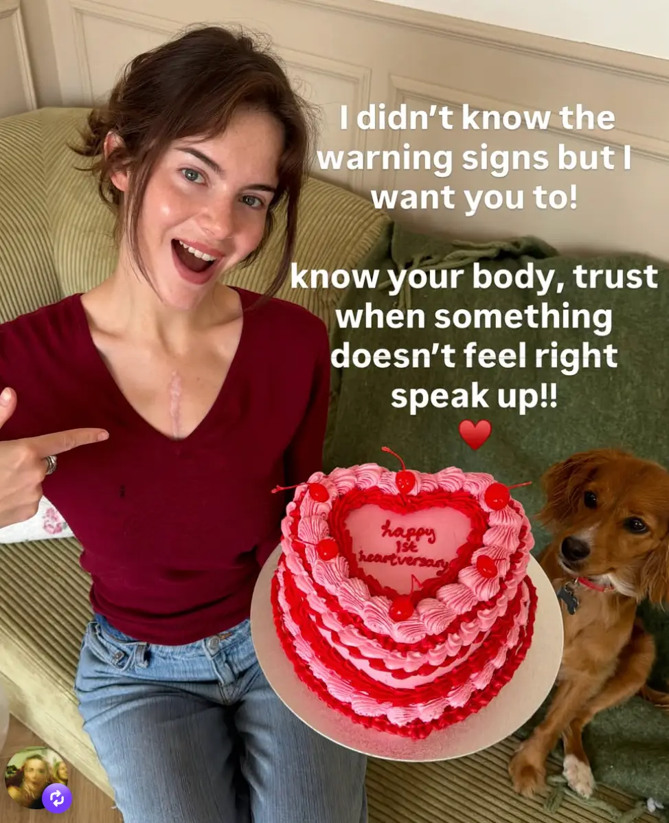 Faye urged her followers to 'trust when something doesn't feel right' and to 'speak up' about any symptoms they experience (Instagram/@fayegreenwoody)