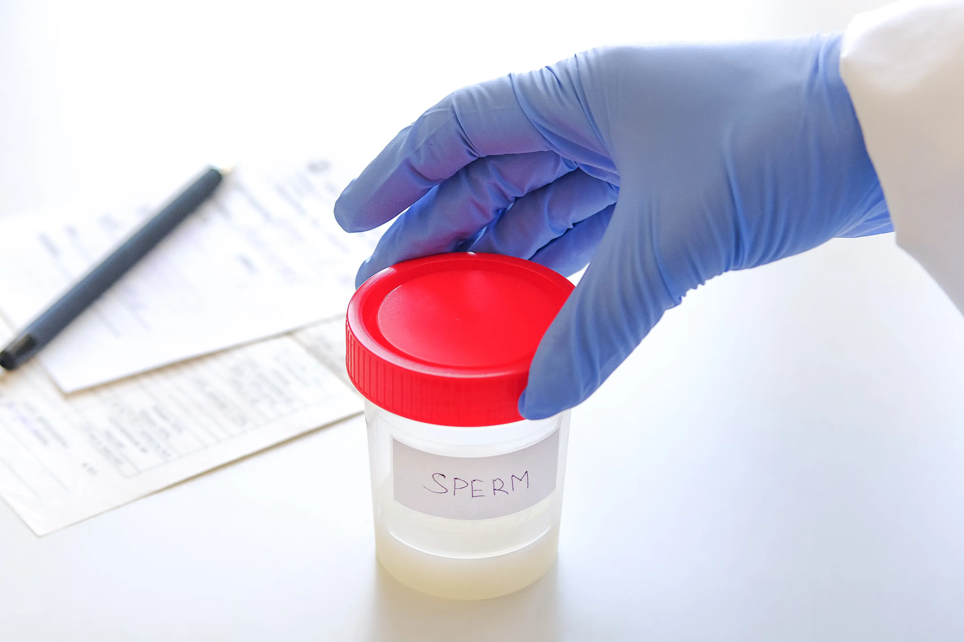 Research found traces of the virus in sperm, as the body does not attack it as it is needed for procreation (Getty Stock)