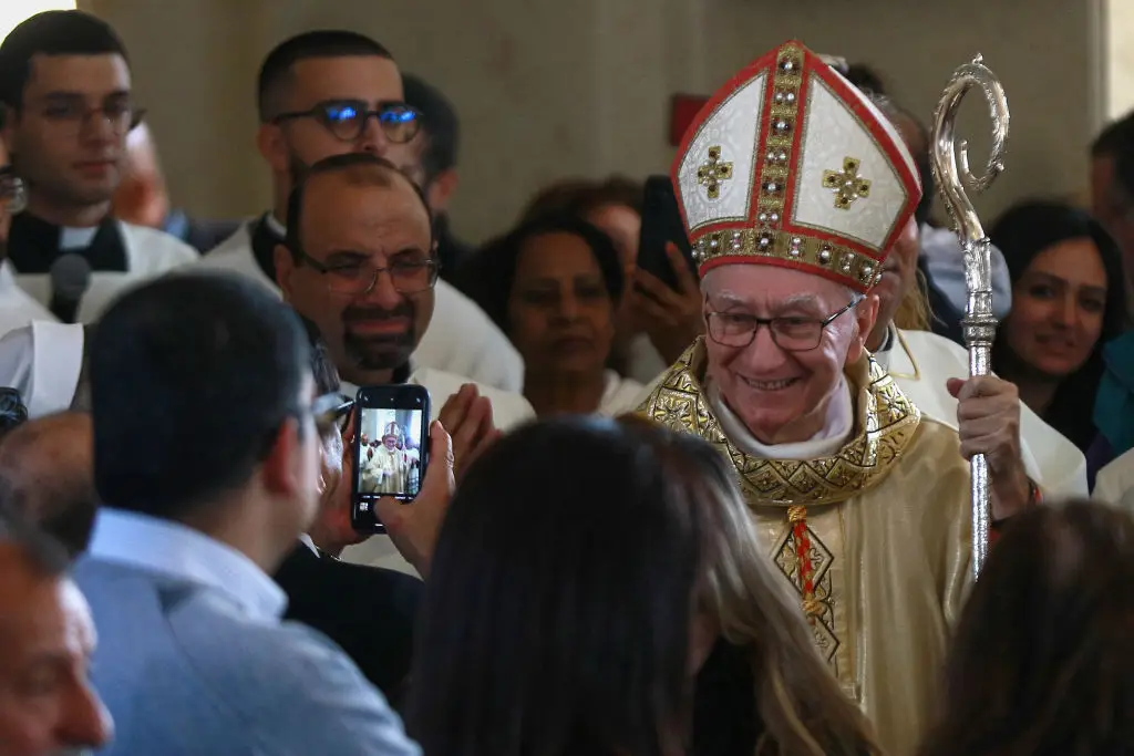 Cardinal Pietro Parolin is one of the likely candidates (KHALIL MAZRAAWI / Contributor / Getty Images)