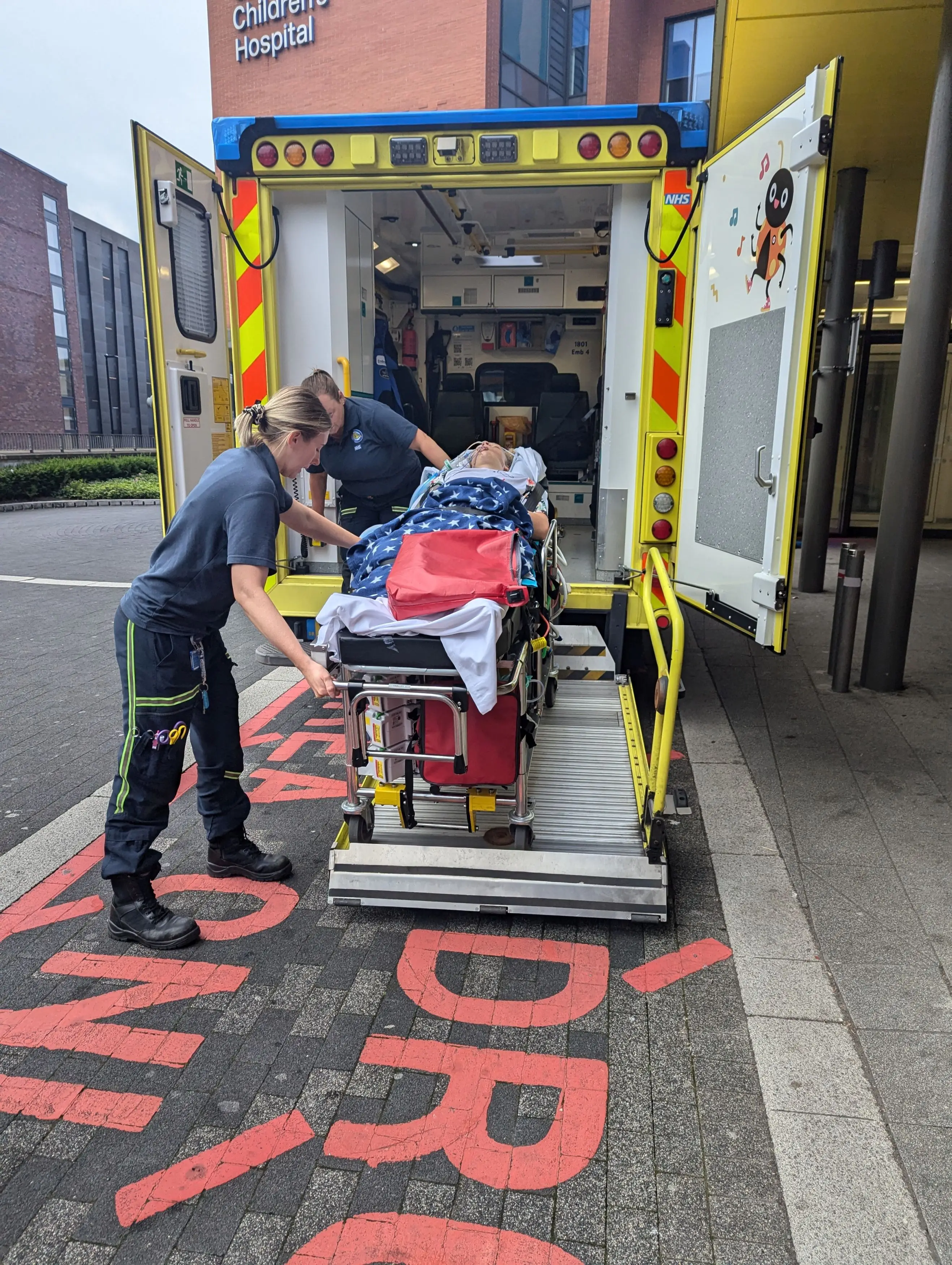 The 12-year-old almost died (Kennedy News and Media)