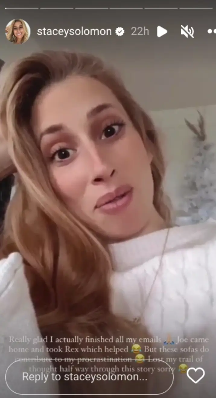 People spotted a Christmas tree in the background.