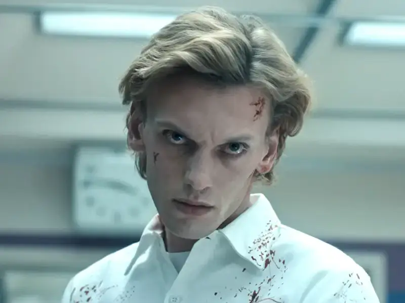 Jamie Campbell Bower plays Vecna in the show, also known as 'One' and 'Henry' (Netflix)