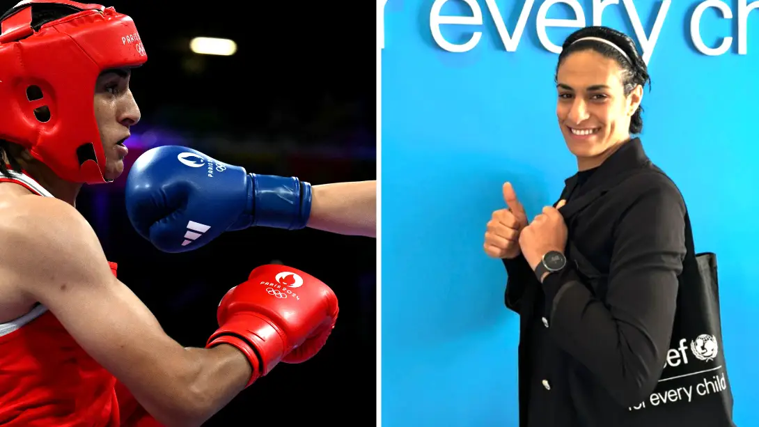 MOHD RASFAN/AFP via Getty Images / Instagram/@imane_khelif_10