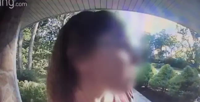 The woman claimed she drove '40 minutes' to drop off the food.