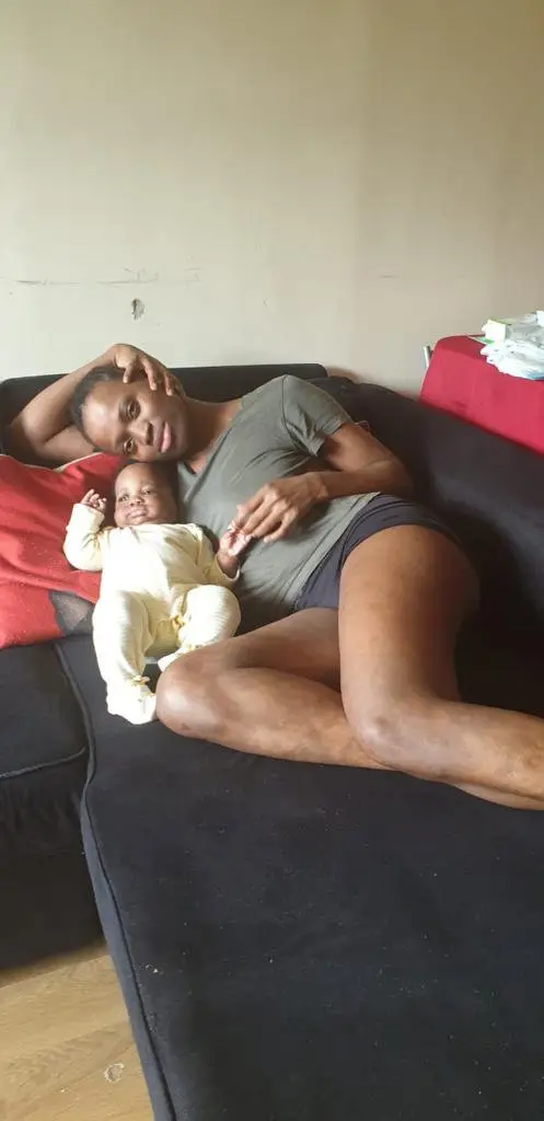 Despite the risks, Gomes welcomed a healthy baby girl.