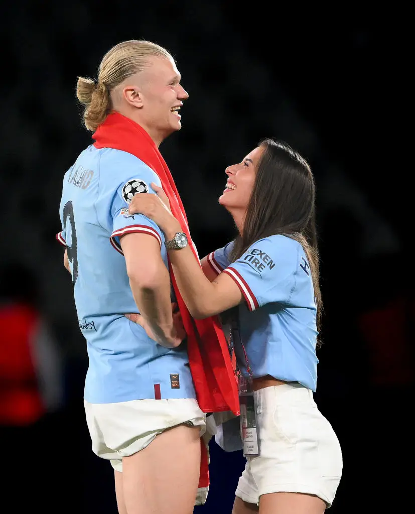 Fans are obsessed with Haaland and Isabel's relationship (David Ramos/Getty Images)