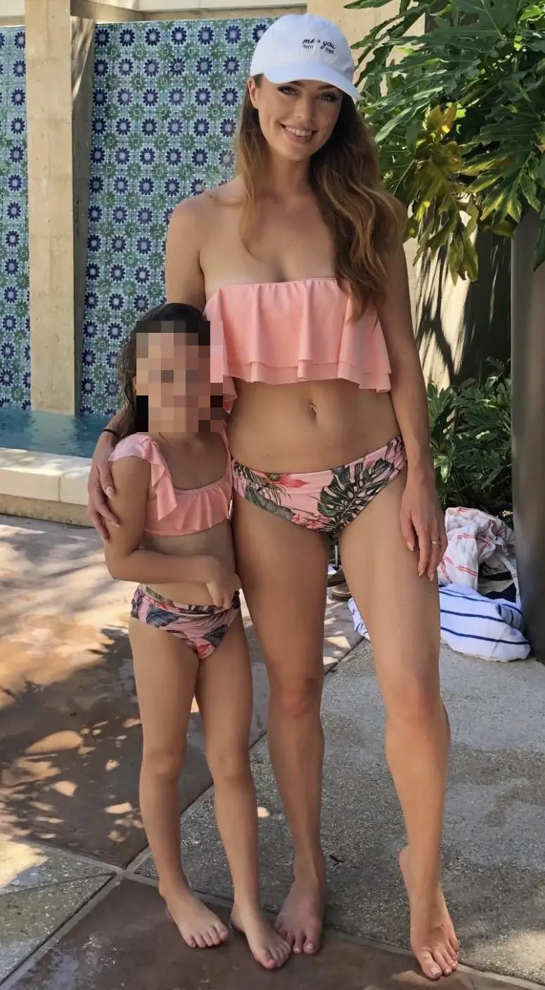 Annie says her daughter was initially fine after jumping into the water (Jam Press)