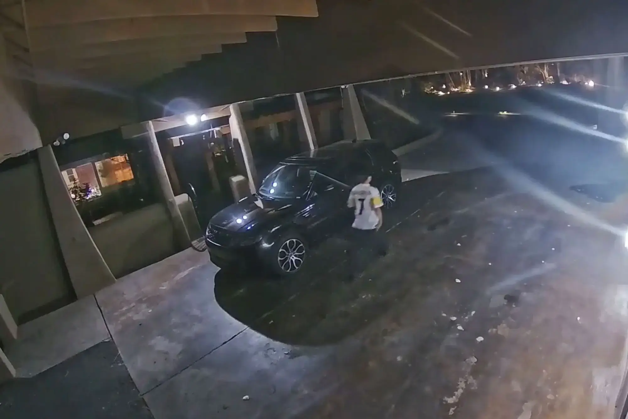 The home invader was on the run from the police. (KRQE)