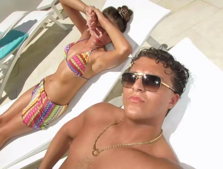 Venezuela and Noah have been sharing snippets of their Marbella honeymoon online (TikTok/@venezuelaffury)