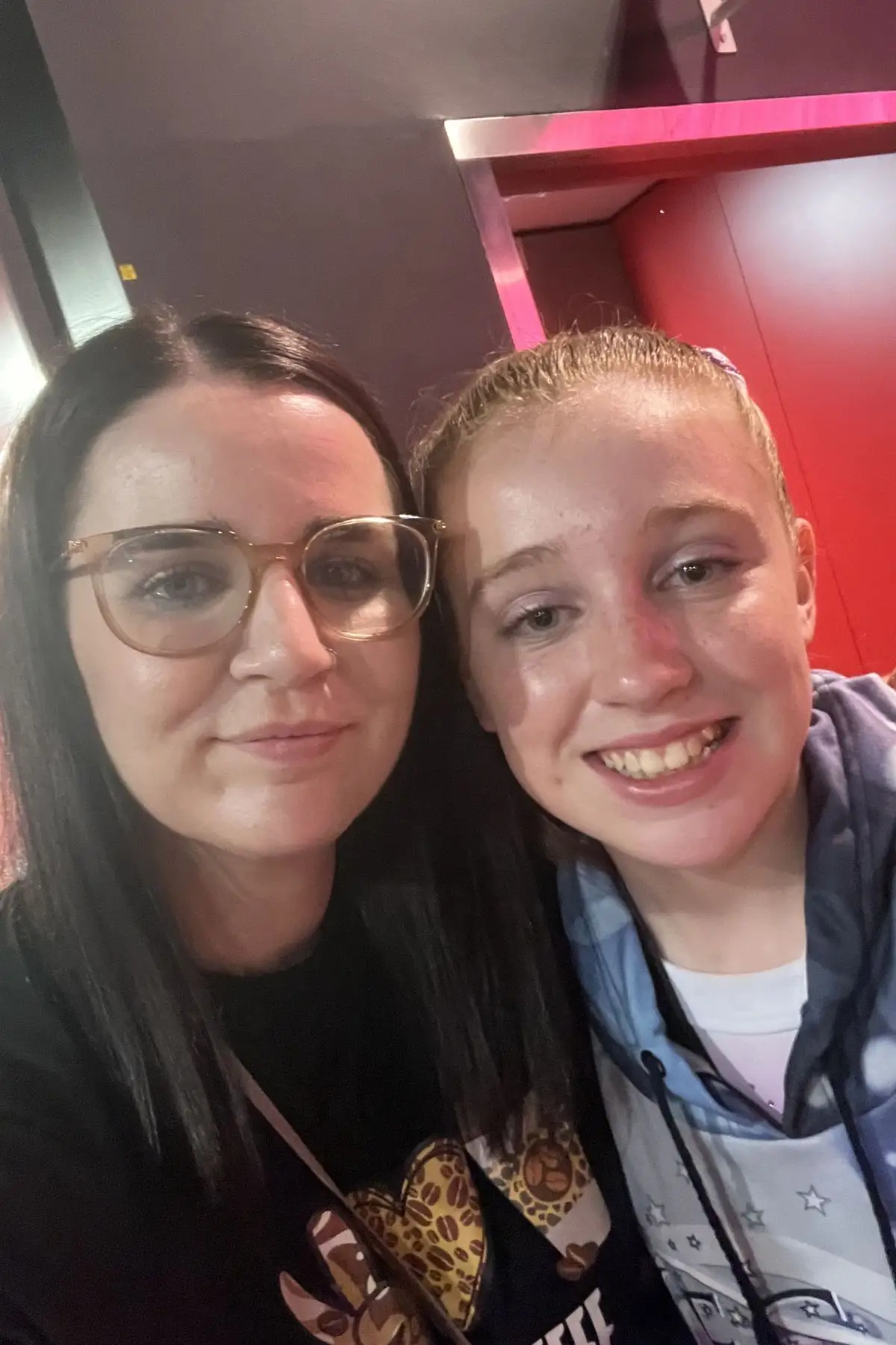 Emma was forced to rush her daughter Sophie to hospital. (Kennedy News and Media)