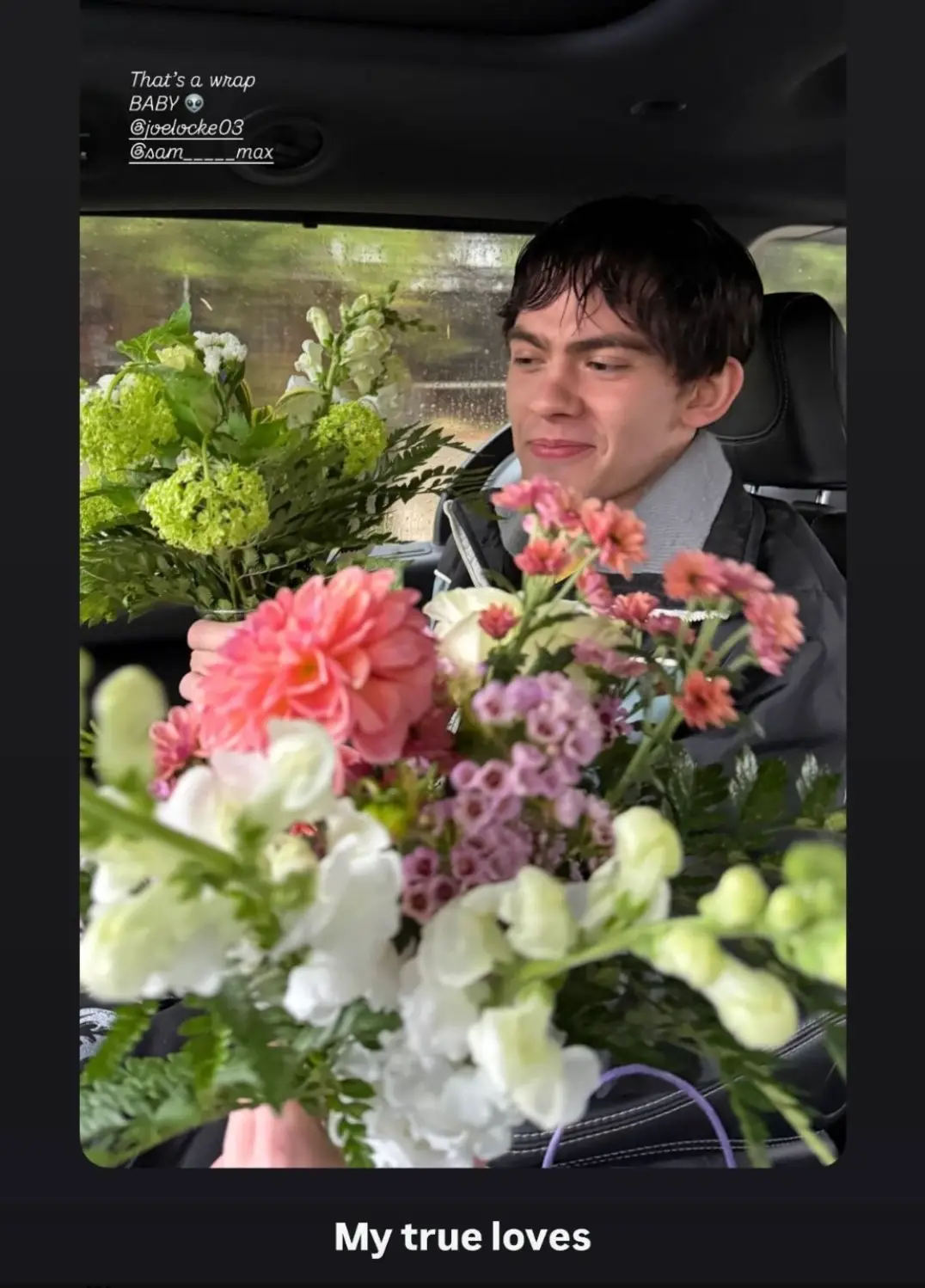 Locke teased his upcoming project online (Instagram/@joelocke03)