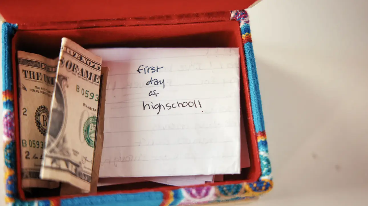 Gracie wrote notes to her future self (Netflix)